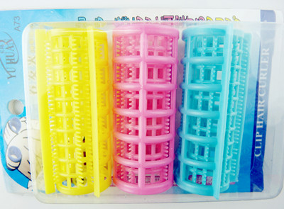 带齿发卷器、卷发筒、卷发夹子、卷发美人|美发专用卷发夹(大号2枚入)