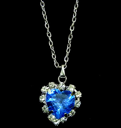 女款项链/合金链/宝石与钻石的完美结合/高尚系列/精美项链