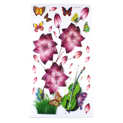 墙贴|独家新款3D立体层层 贴图 粘贴 立体画  SCC-8007