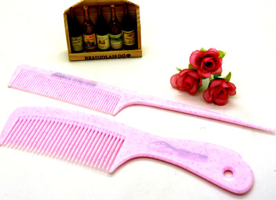 直发梳 家用梳 分针梳子 化妆梳 时尚发梳 日用梳子----4422梳子2件套