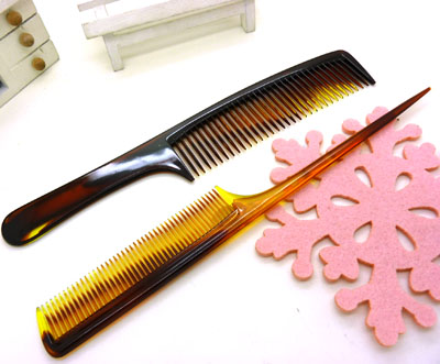 直发梳 家用梳 分针梳子 化妆梳 时尚发梳 日用梳子----H4243梳子两件套