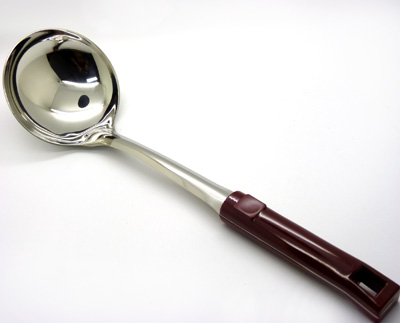 日式餐具 高级红柄勺（保证用二年）