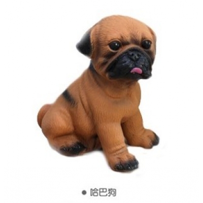 逼真沙皮巴狗 惨叫发泄玩具 整蛊搞怪 儿童宝宝玩具礼物