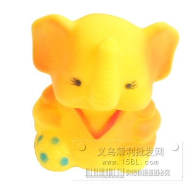混配皮叫玩具 可爱小象 捏捏叫洗澡玩具 超可爱 戏水玩具