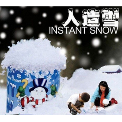 人造雪 圣诞情人节礼品 DIY人造雪罐 人造雪粉 瞬间 浪漫雪花