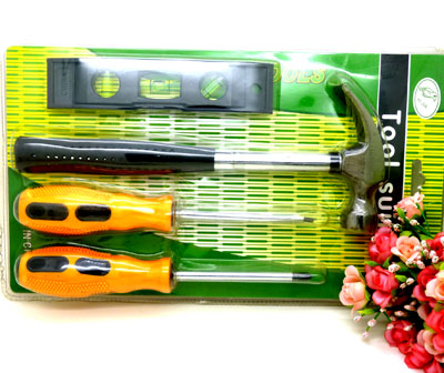 家用套装组合 锤子 电笔 双用改锥 套装组合