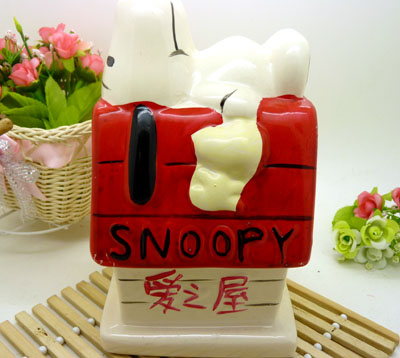 招财进宝 创意储蓄罐/8寸爱之屋存钱罐