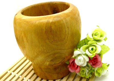 木拼捣蒜器 捣蒜罐 捣药罐 捣蒜缸工具/多用捣蒜器