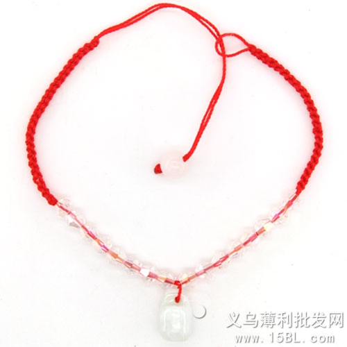 锁型红绳手链 转运珠红绳 许愿开运手链 红绳 手绳