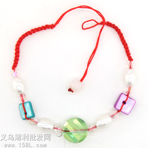 红绳手链 绿色 吉祥辟邪手工编织 开运红绳 转运 本命年