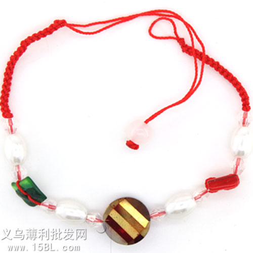 红绳手链 红色 吉祥辟邪手工编织 开运红绳 转运手链 本命年