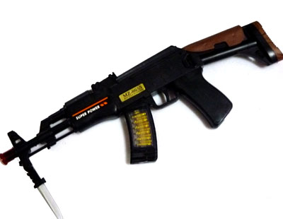 儿童玩具枪 冲锋枪机关枪 狙击枪 宝宝电动枪玩具枪 /8655电动枪