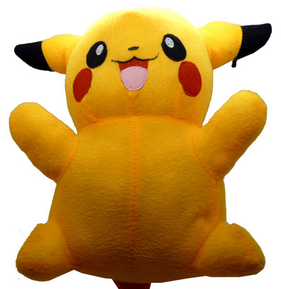 比卡丘抱枕 皮卡丘 公仔 毛绒玩具 生日礼物 娃娃 ----比卡丘