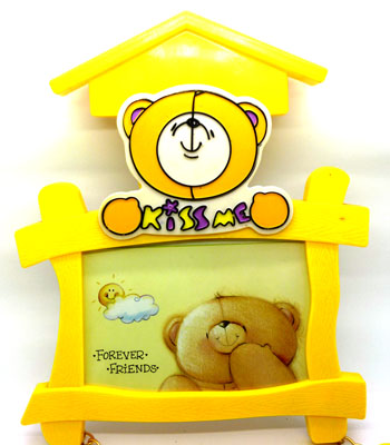 联连体相框 挂式装饰相架 儿童创意组合墙挂相框----小屋三连相框