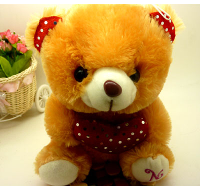 卡通小熊/核心熊 毛绒玩具 生日礼物 婚庆礼品
