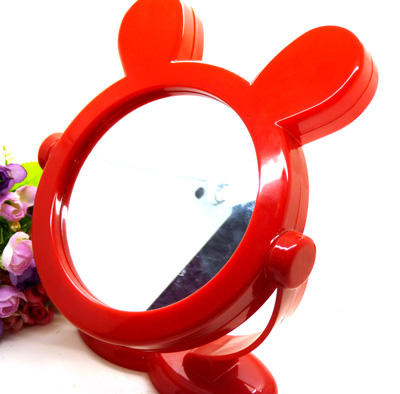 化妆镜 台式折叠镜子 便携 可爱 创意 梳妆镜/猫头镜