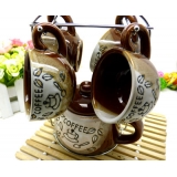 高档茶具 茶壶 茶杯 陶瓷茶具 /A510陶瓷壶
