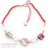 红绳手链 透明 吉祥辟邪手工编织 开运红绳 转运手链 本命年