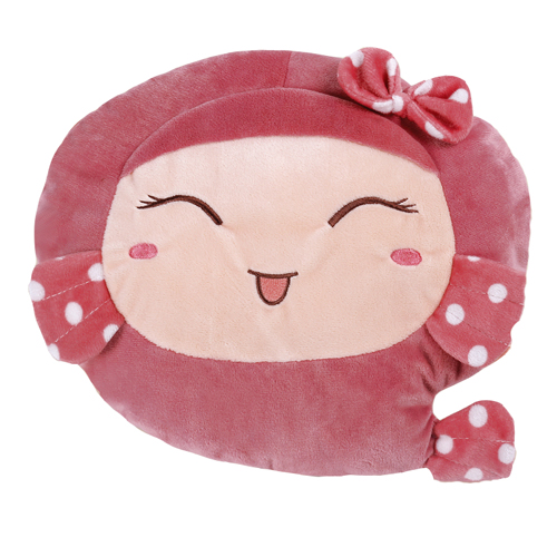 天虹双插分离式水晶绒电热水袋 美人鱼电暖袋