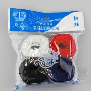 4个棉线 五彩缤纷新羊毛...