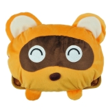 浣熊已注水电热水袋 绒面双插手电暖袋