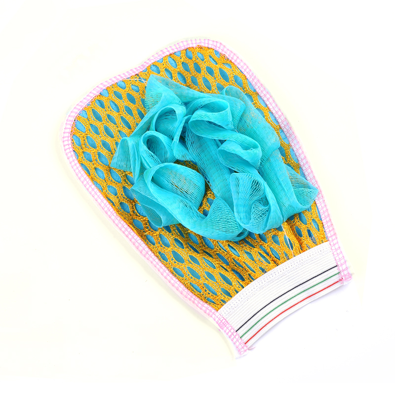 春香两用泡泡浴套/搓澡巾（10286）