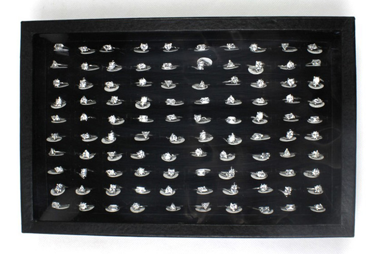 高端 仿白钻石戒指/求婚戒指/白钻石戒指