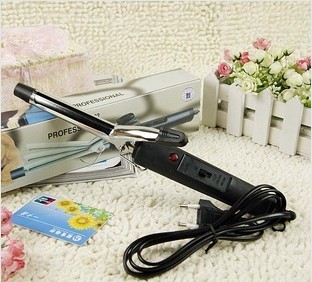 二合一套装卷发器/圆卷发棒/时尚不锈钢卷发棒/电卷发棒/卷发棒