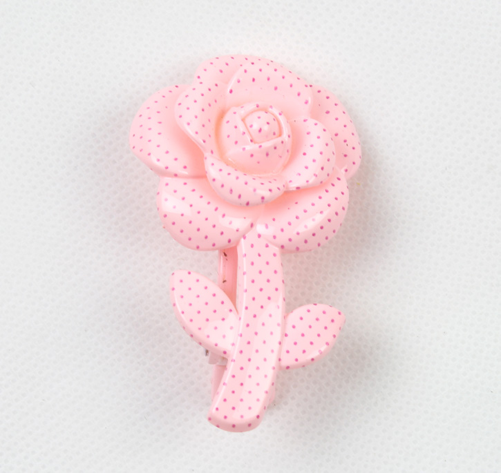独家新款 韩版可爱压夹/小清新压夹/玫瑰花/打点压夹