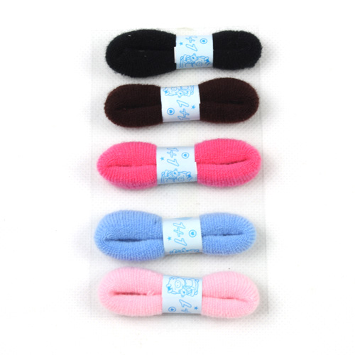 无接缝发绳 皮筋/5根皮筋 多色（卡）