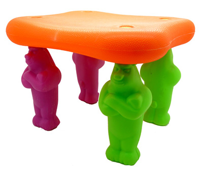 可爱卡通小熊塑料儿童凳 休闲凳