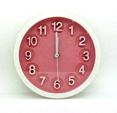 客厅挂钟  静音韩式创意时尚钟表 -282A圆钟
