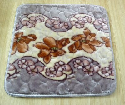 防滑毛绒软坐垫 餐椅垫冬印花棉椅垫 沙发垫办公垫 -50#印花坐垫