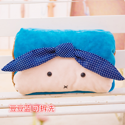 盼超超萌卡通可拆洗双插手热水袋/电暖袋（未注水）