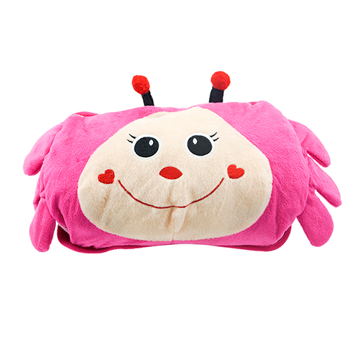 可爱小螃蟹双插手热水袋/电暖袋 未注水