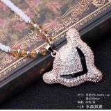428【白珠链】水晶狐狸...