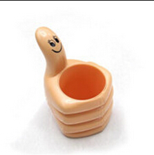 卡通大拇指笔筒 文化用品...