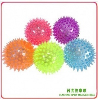 贝多星发泄减压发光按摩弹力球6cm