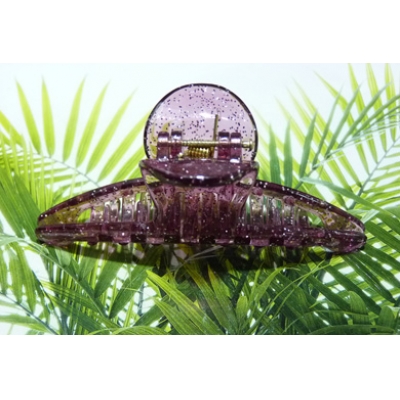 精美水晶质感亮星爪夹