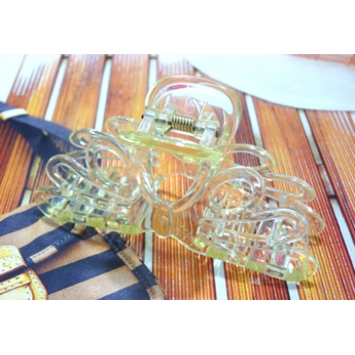 精美水晶质感皇冠爪夹