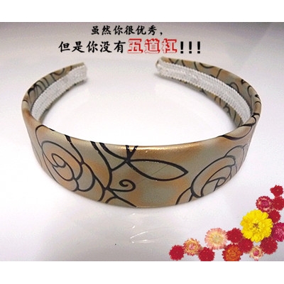 2013新款/流行风印花/时尚发卡
