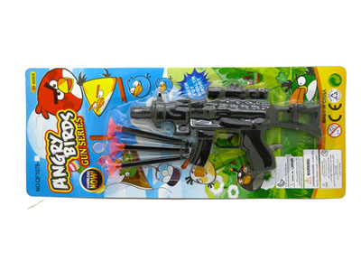 80后怀旧玩具吸盘枪冲锋枪 -软弹枪1078