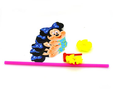 宝宝玩具风车批发 玩具风车 塑料小卡通组装风车 -风车809