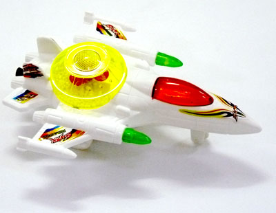 儿童拉线飞机拉线玩具 益智玩具 无需电池 拉线战斗机-拉线雪花飞机3328a