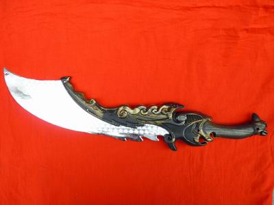 欢乐小孩玩具 儿童玩具大刀 儿童武术刀 -屠龙刀