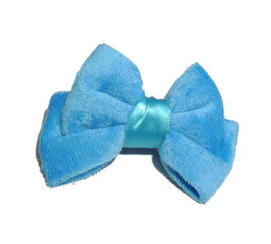 新款百搭甜美可爱珍珠水钻雪纺蝴蝶结压夹边夹头饰