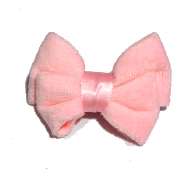 新款百搭甜美可爱珍珠水钻雪纺蝴蝶结压夹边夹头饰