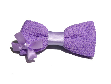 新款百搭甜美可爱珍珠水钻雪纺蝴蝶结压夹边夹头饰