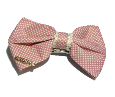 韩版蝴蝶结发饰蝴蝶结压夹最畅销针织蝴蝶结压夹