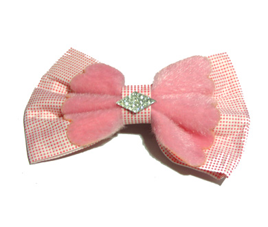 韩版蝴蝶结发饰蝴蝶结压夹最畅销针织蝴蝶结压夹